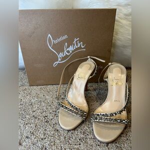 Christian Louboutin Beige Heels